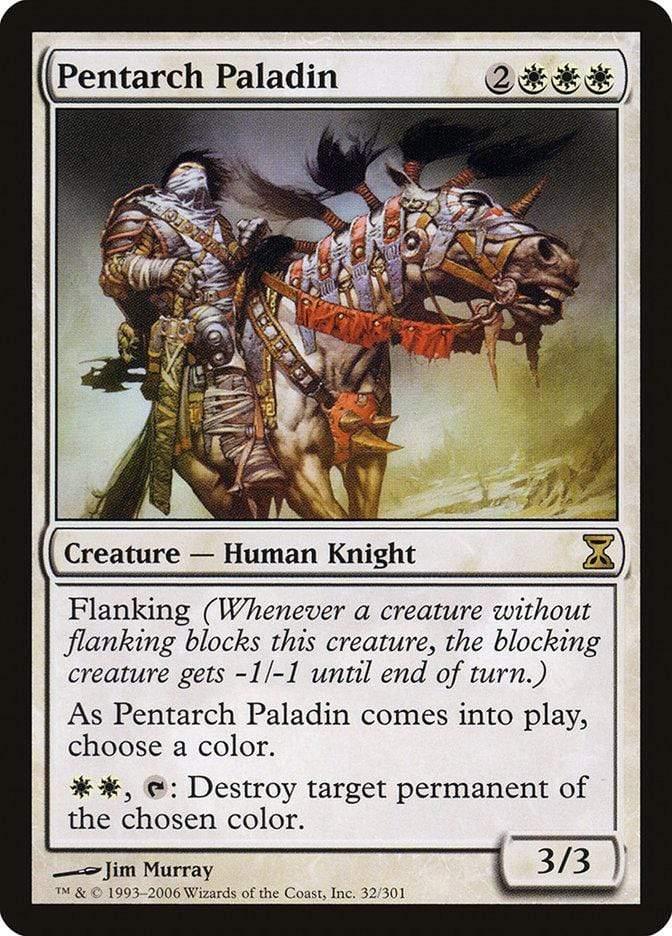 Magic: The Gathering MTG Single Pentarch Paladin [Time Spiral]