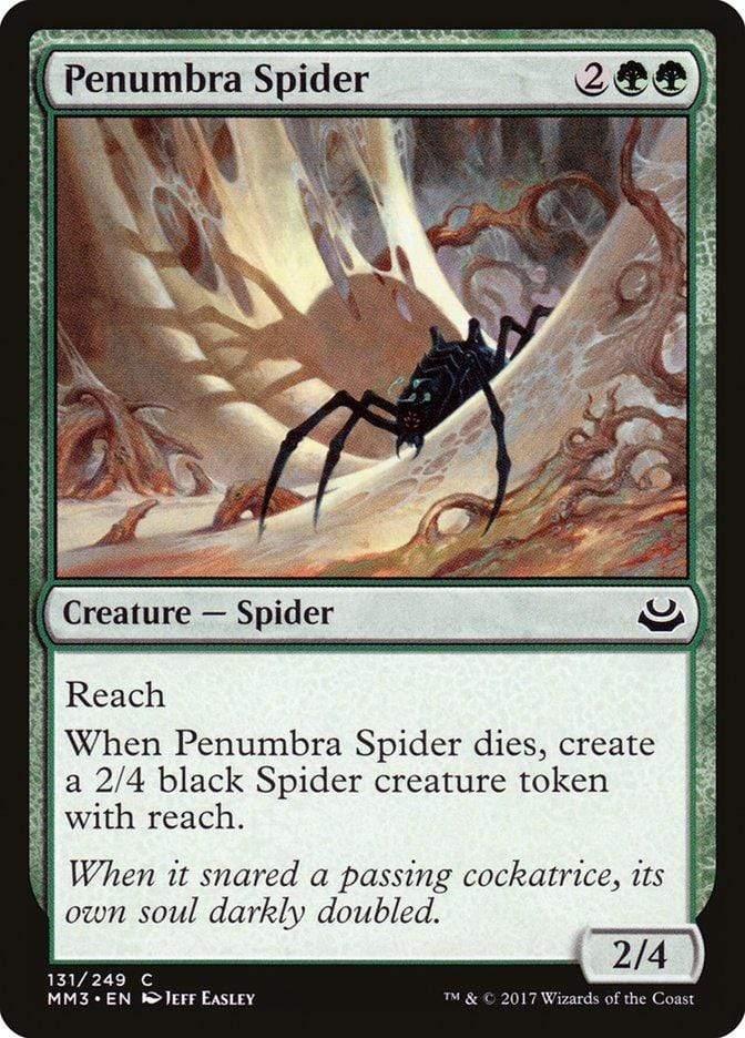 Magic: The Gathering MTG Single Penumbra Spider [Modern Masters 2017]