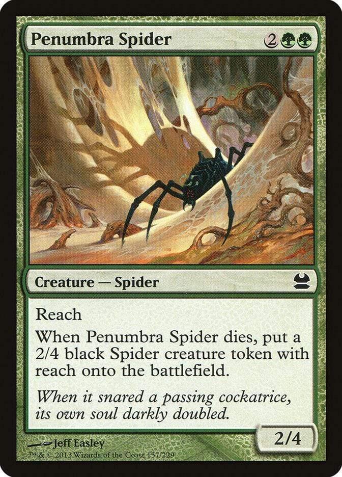 Magic: The Gathering MTG Single Penumbra Spider [Modern Masters]
