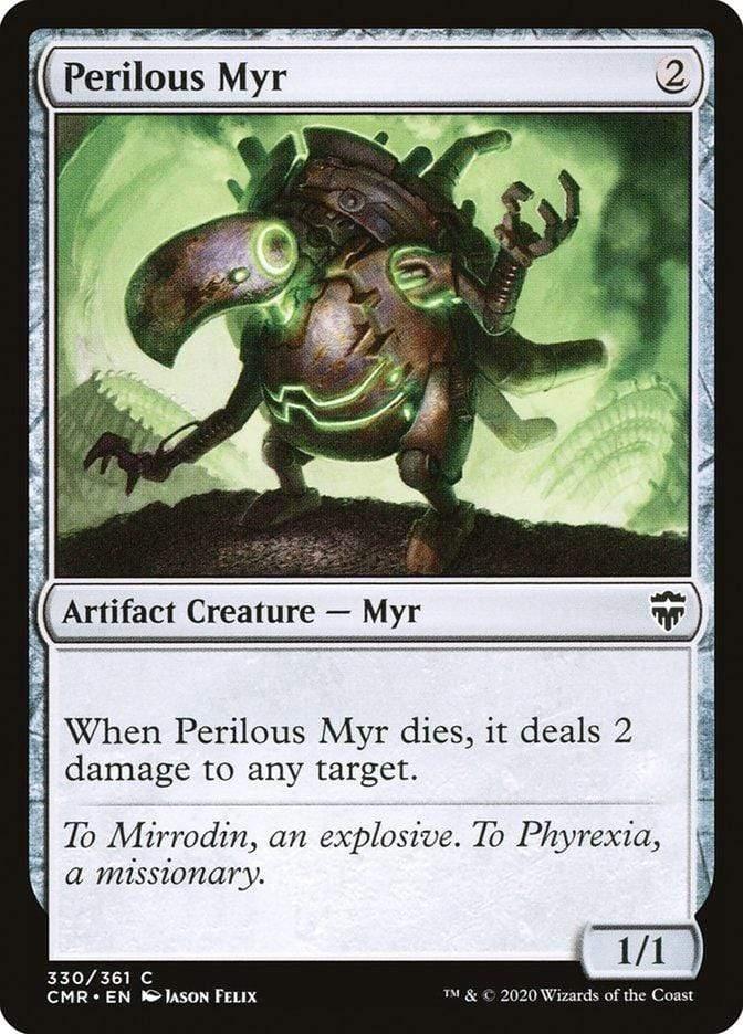 Magic: The Gathering MTG Single Perilous Myr [Commander Legends]