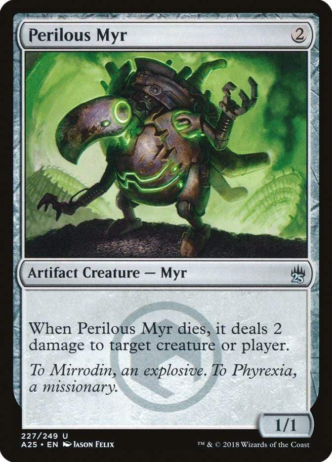 Magic: The Gathering MTG Single Perilous Myr [Masters 25]