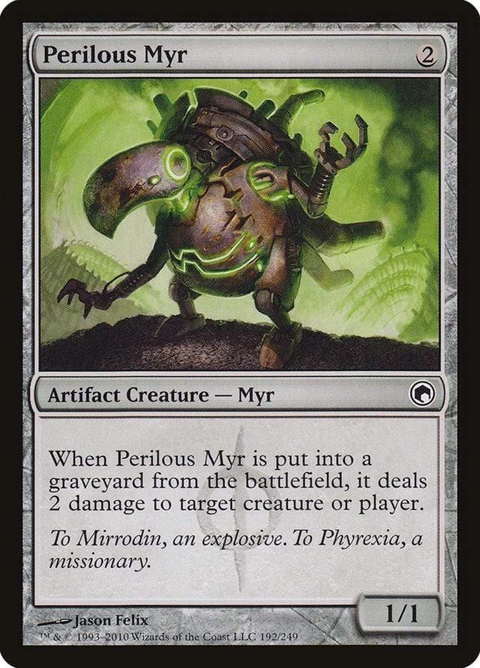 Magic: The Gathering MTG Single Perilous Myr [Scars of Mirrodin]