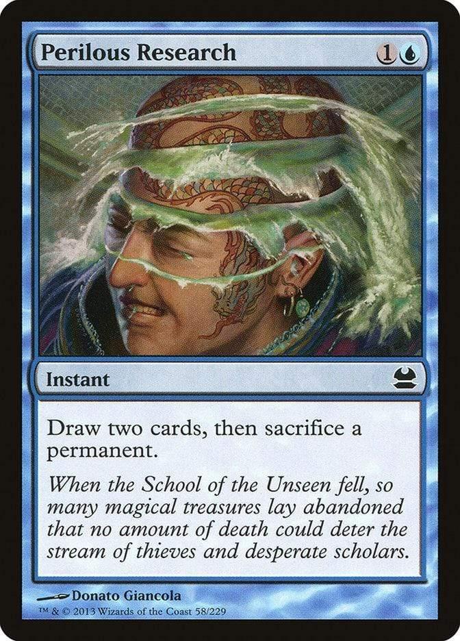Magic: The Gathering MTG Single Perilous Research [Modern Masters]