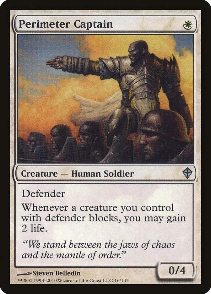 Magic: The Gathering MTG Single Perimeter Captain [Worldwake]