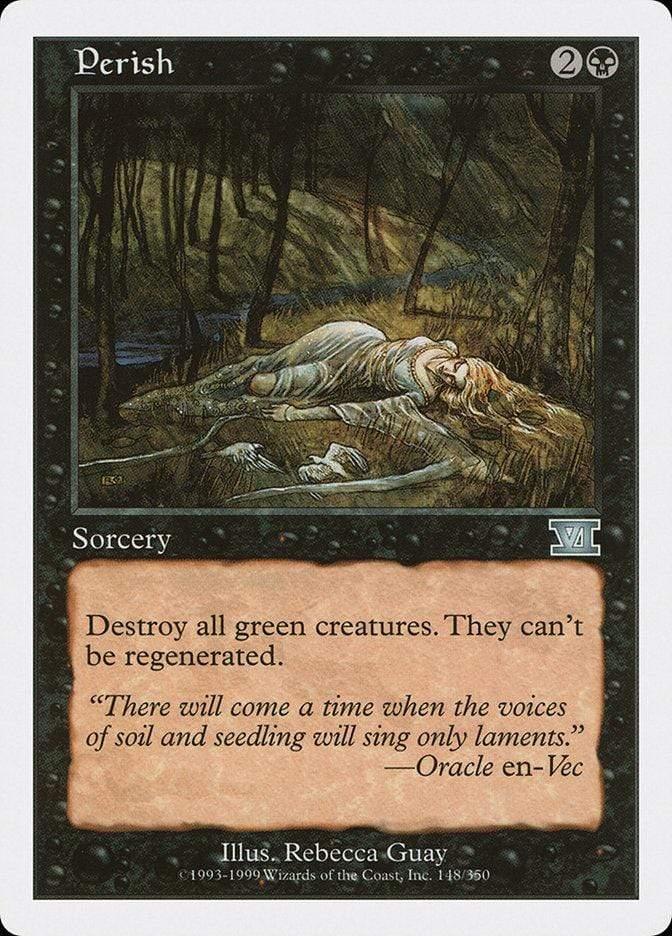 Magic: The Gathering MTG Single Perish [Classic Sixth Edition]