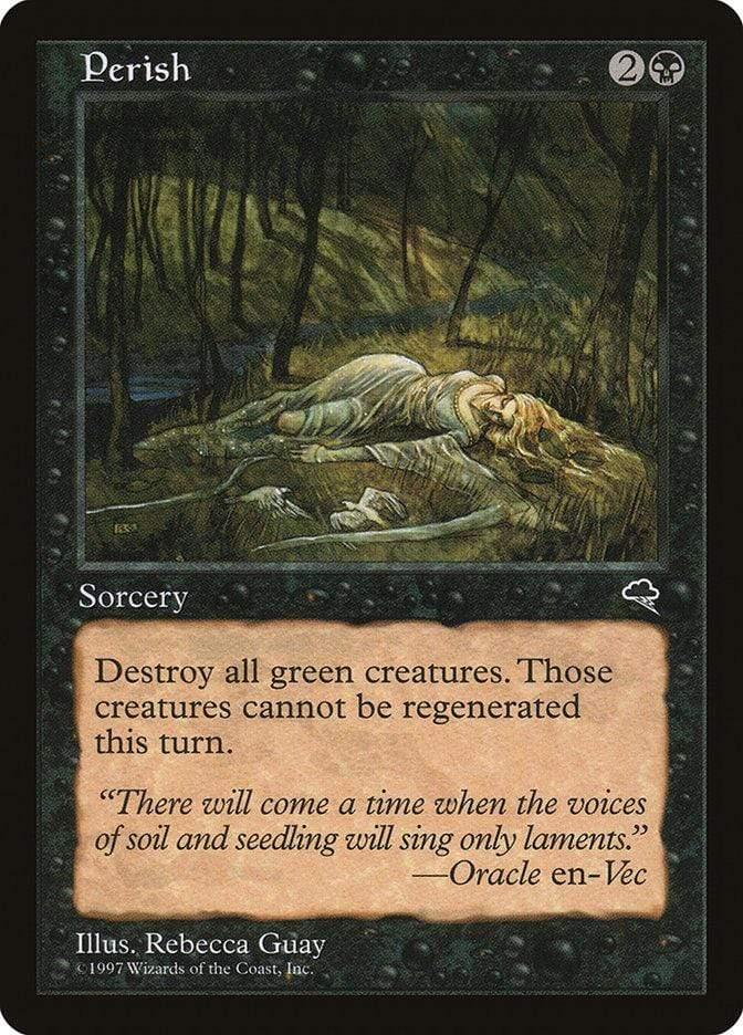 Magic: The Gathering MTG Single Perish [Tempest]