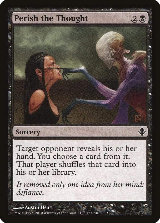 Magic: The Gathering MTG Single Perish the Thought [Rise of the Eldrazi]