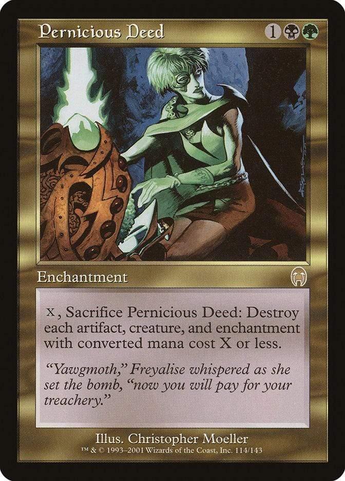 Magic: The Gathering MTG Single Pernicious Deed [Apocalypse]