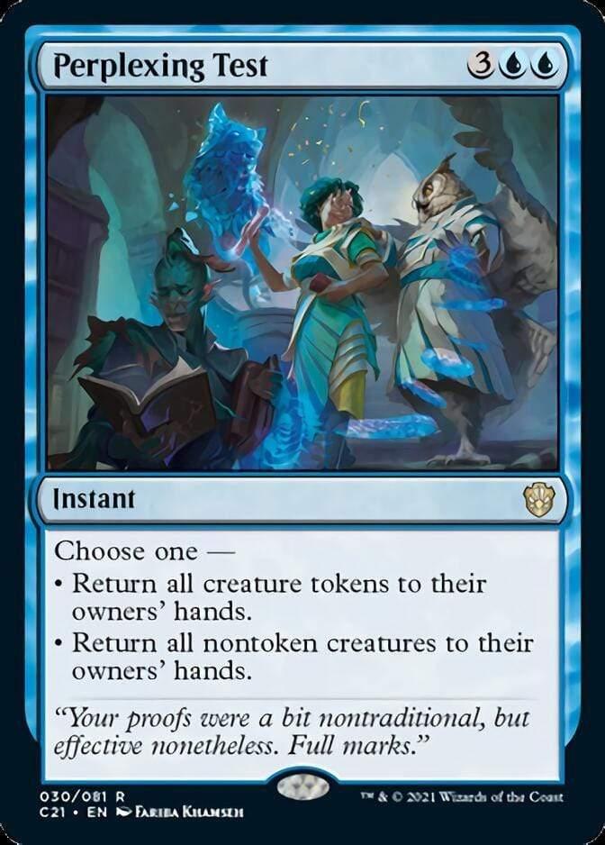 Magic: The Gathering MTG Single Perplexing Test [Commander 2021]