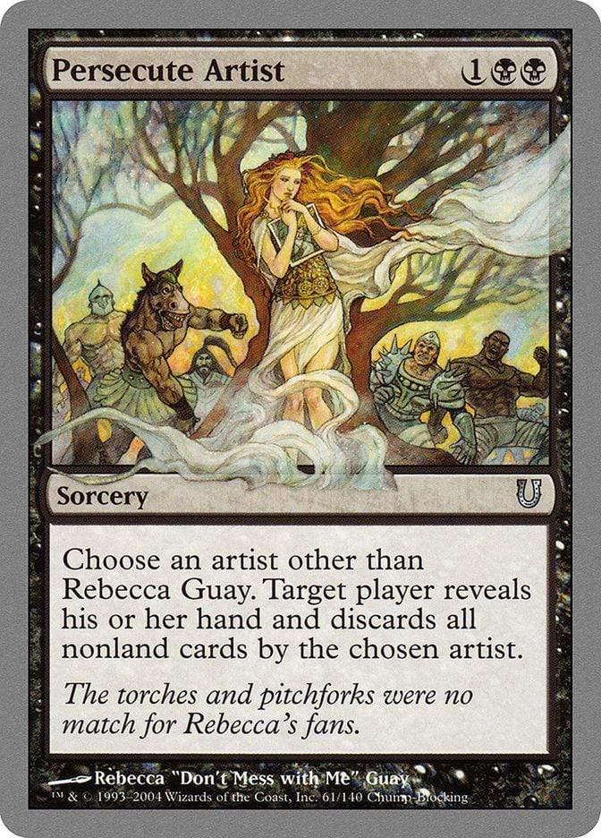 Magic: The Gathering MTG Single Persecute Artist [Unhinged]