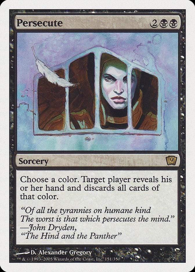 Magic: The Gathering MTG Single Persecute [Ninth Edition]