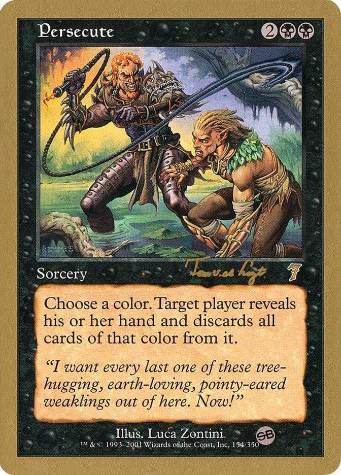 Magic: The Gathering MTG Single Persecute [World Championship Decks 2001]