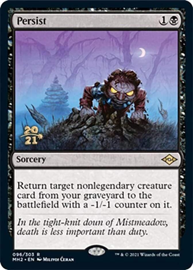 Magic: The Gathering MTG Single Persist [Modern Horizons 2 Prerelease Promos]