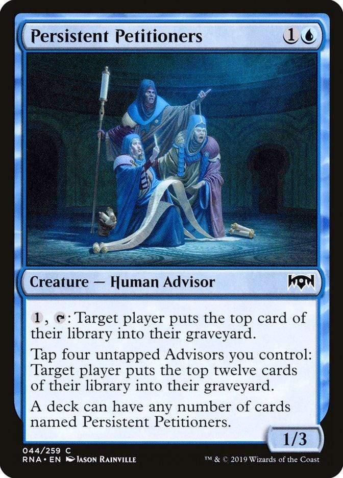 Magic: The Gathering MTG Single Persistent Petitioners [Ravnica Allegiance]
