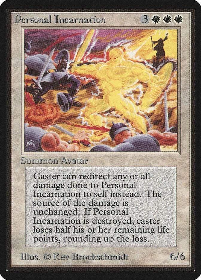 Magic: The Gathering MTG Single Personal Incarnation [Limited Edition Beta]