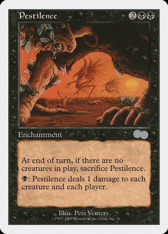 Magic: The Gathering MTG Single Pestilence [Battle Royale Box Set]