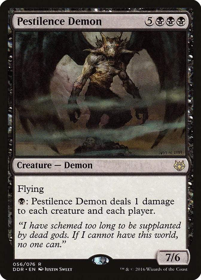 Magic: The Gathering MTG Single Pestilence Demon [Duel Decks: Nissa vs. Ob Nixilis]