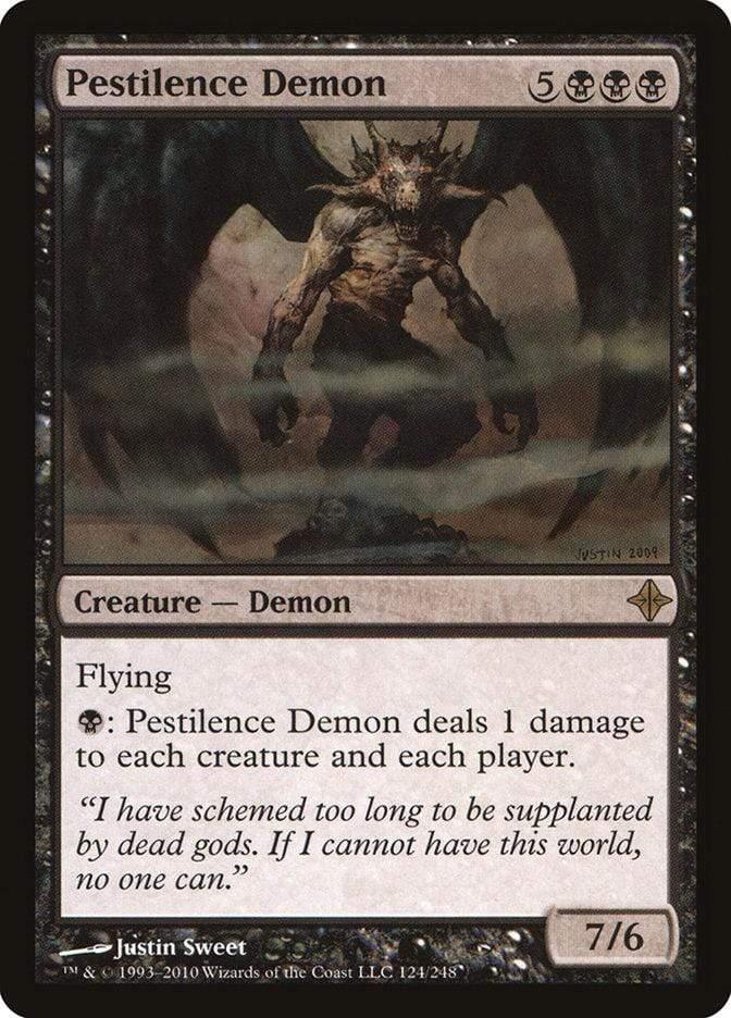 Magic: The Gathering MTG Single Pestilence Demon [Rise of the Eldrazi]