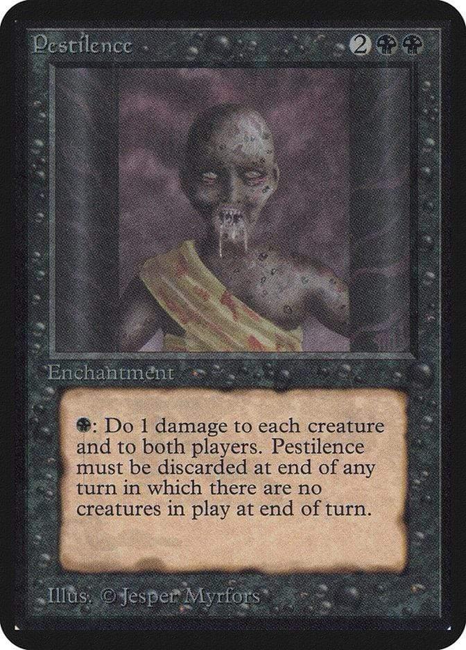 Magic: The Gathering MTG Single Pestilence [Limited Edition Alpha]