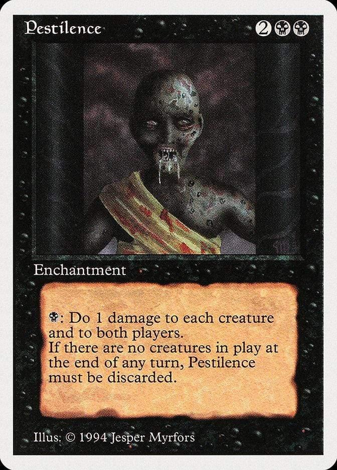 Magic: The Gathering MTG Single Pestilence [Summer Magic / Edgar]