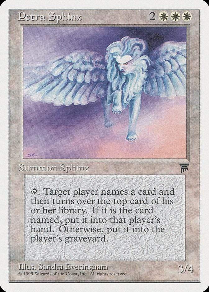 Magic: The Gathering MTG Single Petra Sphinx [Chronicles]