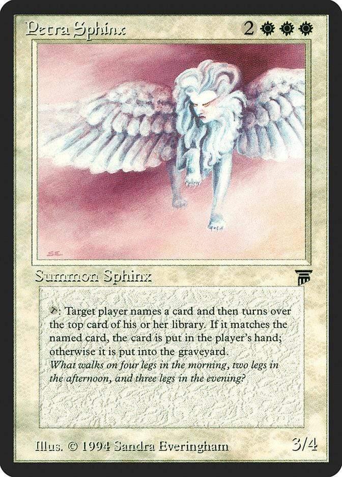 Magic: The Gathering MTG Single Petra Sphinx [Legends]