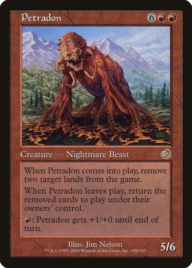 Magic: The Gathering MTG Single Petradon [Torment]