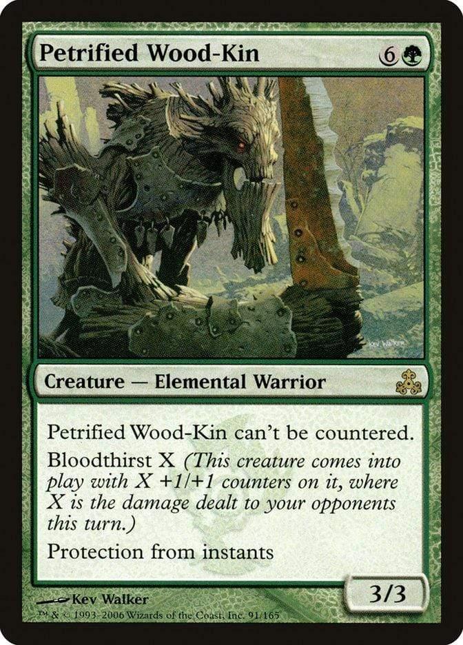 Magic: The Gathering MTG Single Petrified Wood-Kin [Guildpact]