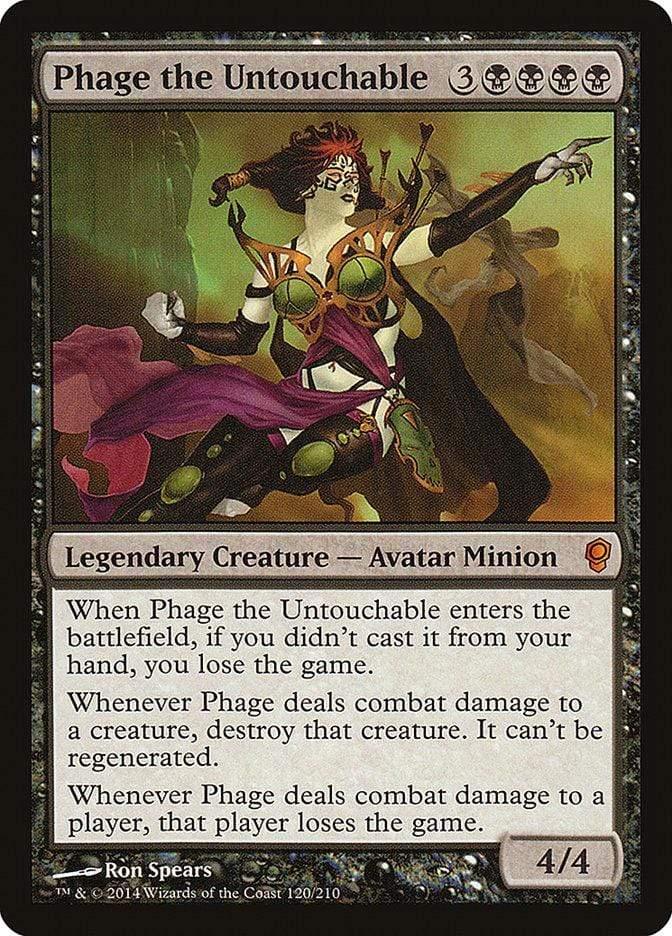 Magic: The Gathering MTG Single Phage the Untouchable [Conspiracy]