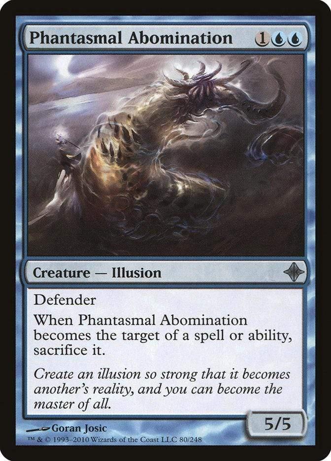 Magic: The Gathering MTG Single Phantasmal Abomination [Rise of the Eldrazi]