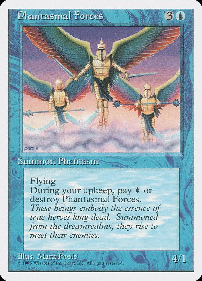 Magic: The Gathering MTG Single Phantasmal Forces [Fourth Edition]