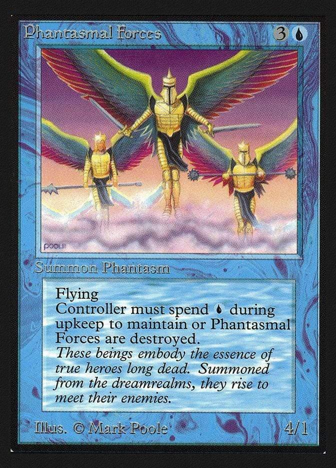Magic: The Gathering MTG Single Phantasmal Forces [International Collectors’ Edition]