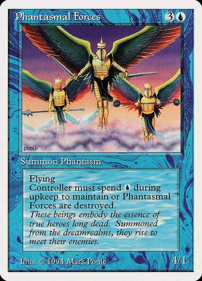 Magic: The Gathering MTG Single Phantasmal Forces [Summer Magic / Edgar]