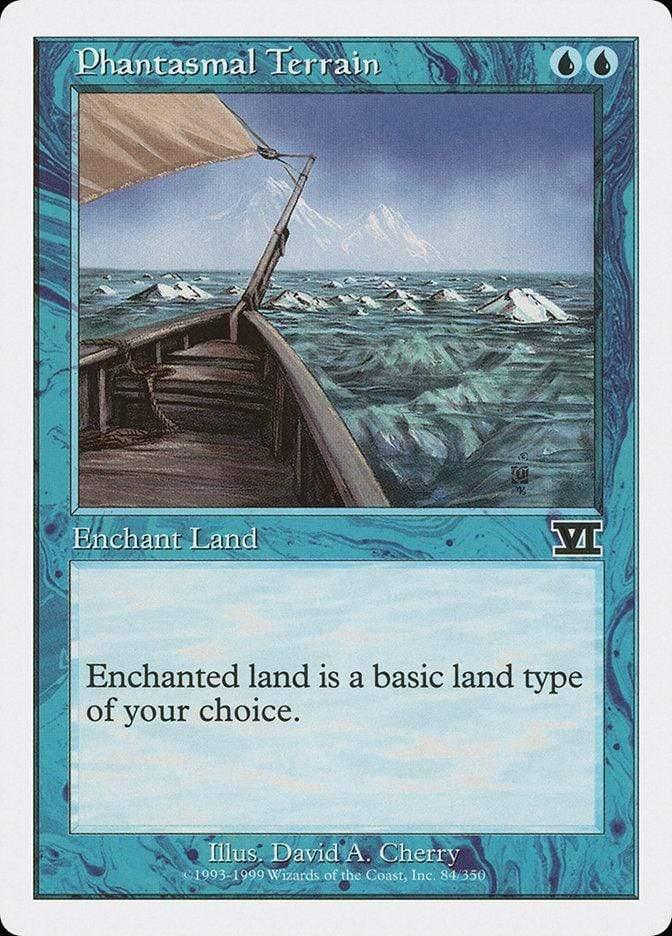 Magic: The Gathering MTG Single Phantasmal Terrain [Classic Sixth Edition]