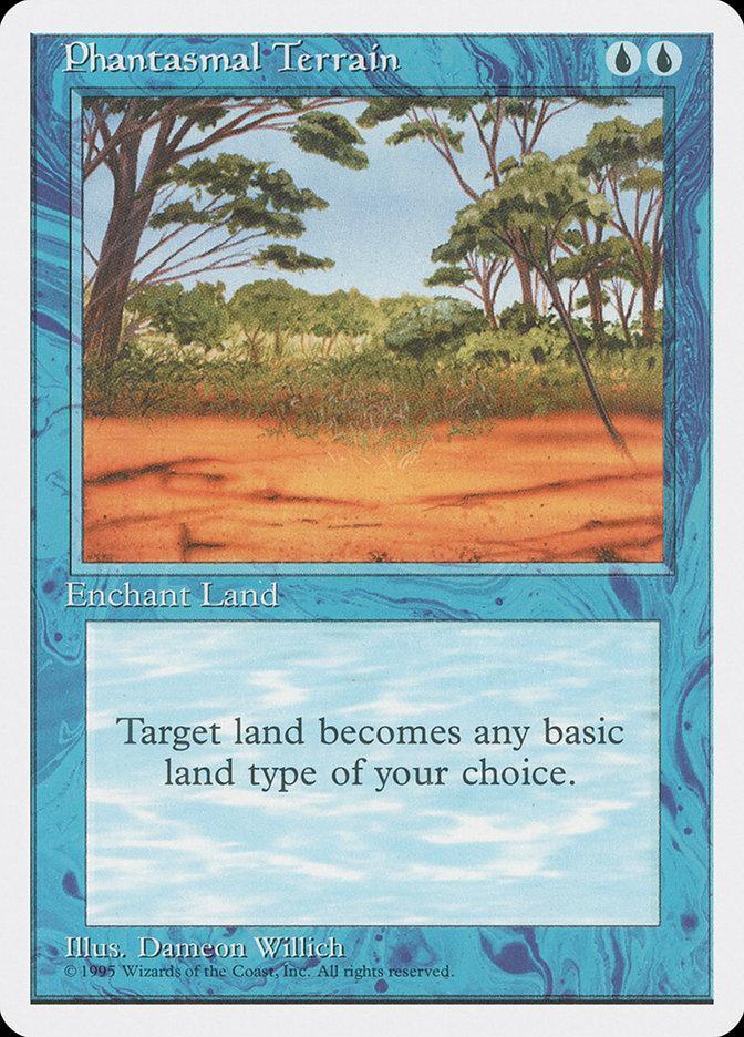 Magic: The Gathering MTG Single Phantasmal Terrain [Fourth Edition]