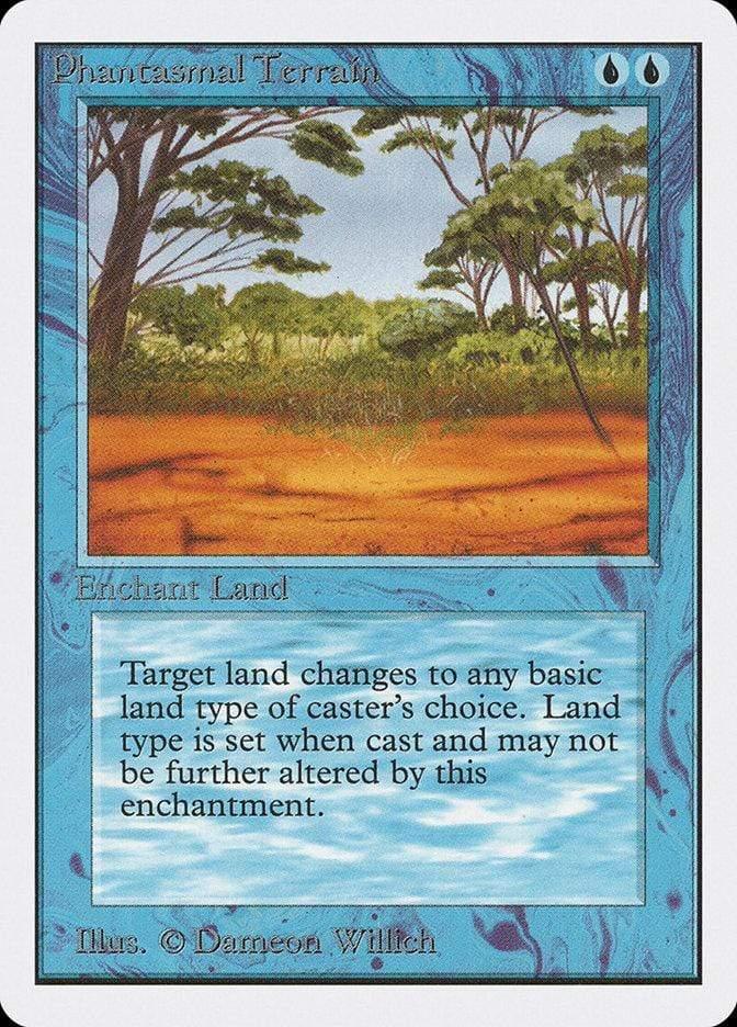 Magic: The Gathering MTG Single Phantasmal Terrain [Unlimited Edition]