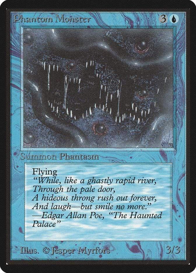 Magic: The Gathering MTG Single Phantom Monster [Limited Edition Beta]