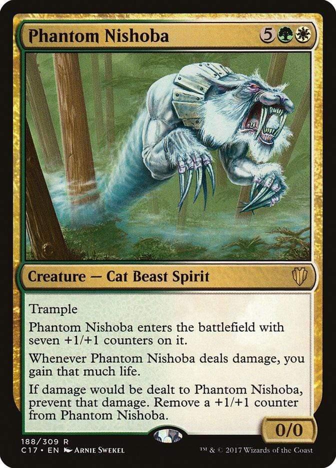 Magic: The Gathering MTG Single Phantom Nishoba [Commander 2017]