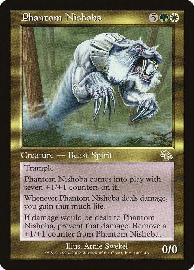 Magic: The Gathering MTG Single Phantom Nishoba [Judgment]