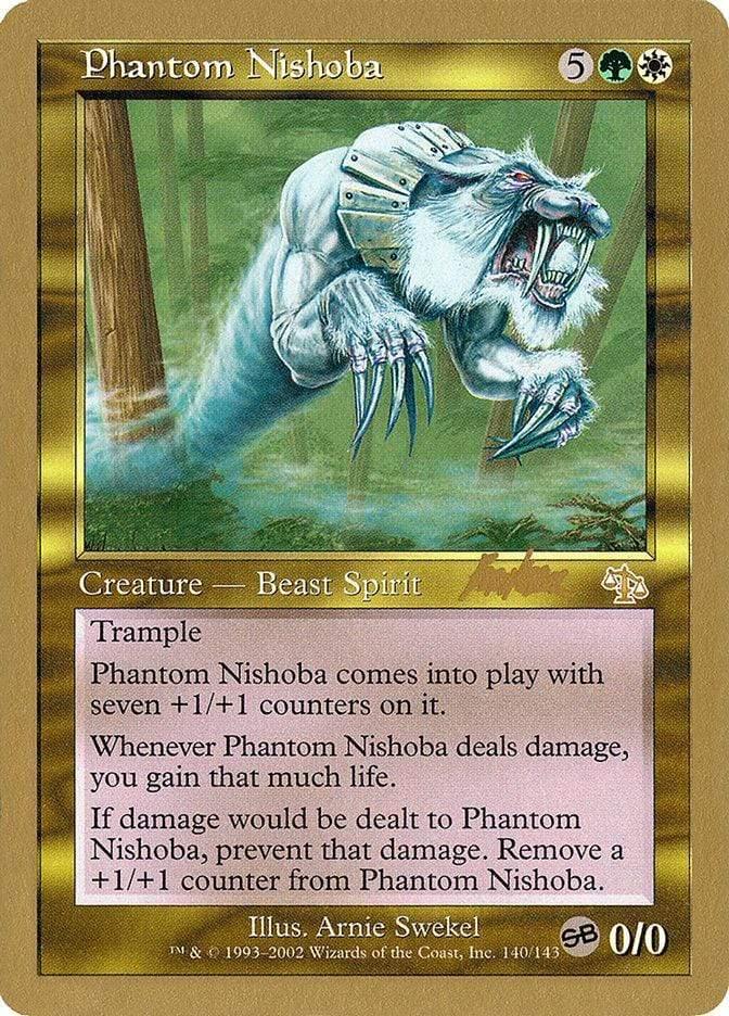 Magic: The Gathering MTG Single Phantom Nishoba [World Championship Decks 2002]