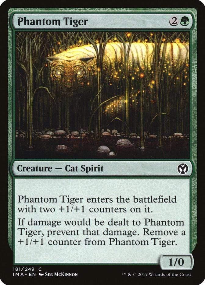Magic: The Gathering MTG Single Phantom Tiger [Iconic Masters]