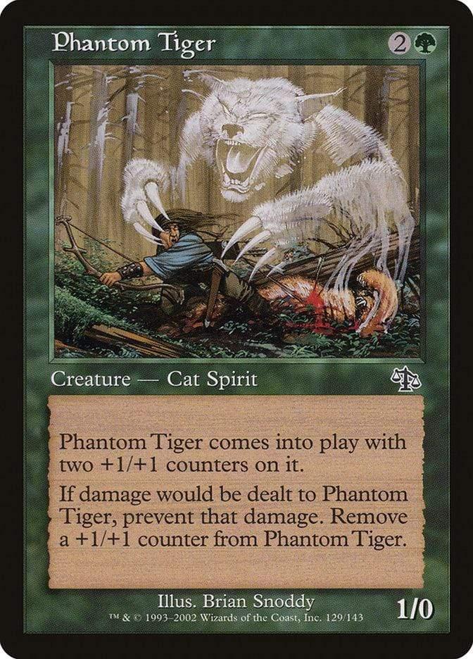 Magic: The Gathering MTG Single Phantom Tiger [Judgment]