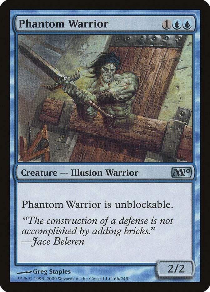 Magic: The Gathering MTG Single Phantom Warrior [Magic 2010]