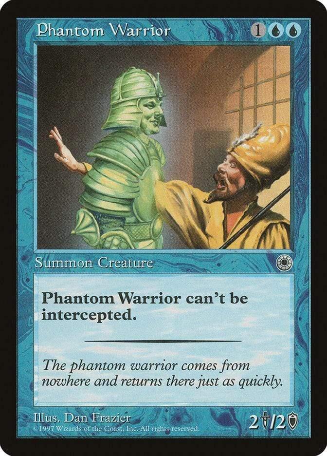 Magic: The Gathering MTG Single Phantom Warrior [Portal]