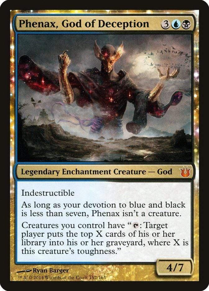 Magic: The Gathering MTG Single Phenax, God of Deception [Born of the Gods]