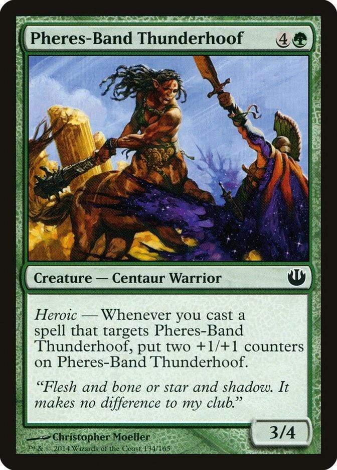 Magic: The Gathering MTG Single Pheres-Band Thunderhoof [Journey into Nyx]