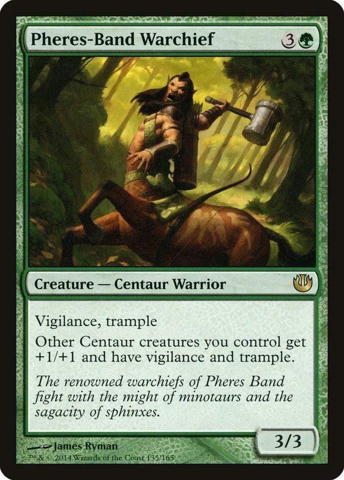 Magic: The Gathering MTG Single Pheres-Band Warchief [Journey into Nyx]