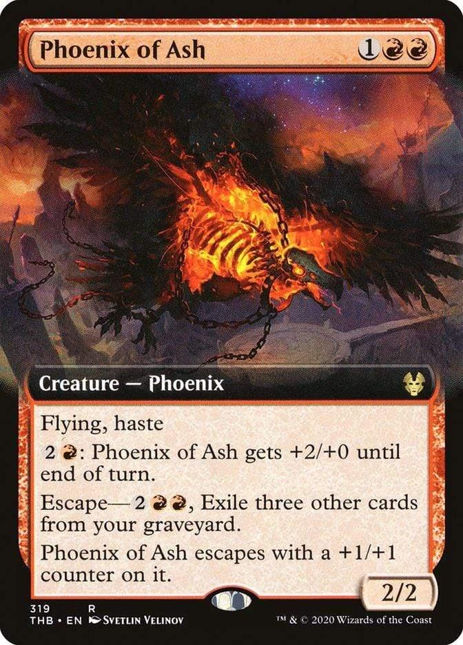Magic: The Gathering MTG Single Phoenix of Ash (Extended) [Theros Beyond Death]