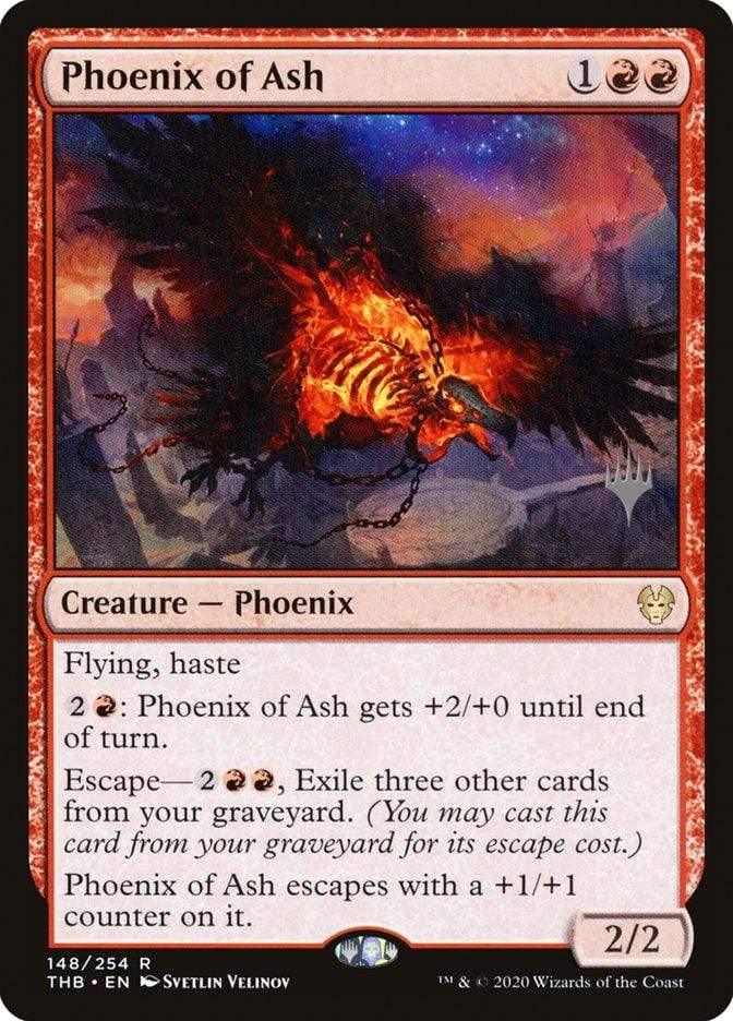Magic: The Gathering MTG Single Phoenix of Ash (Promo Pack) [Theros Beyond Death Promos]