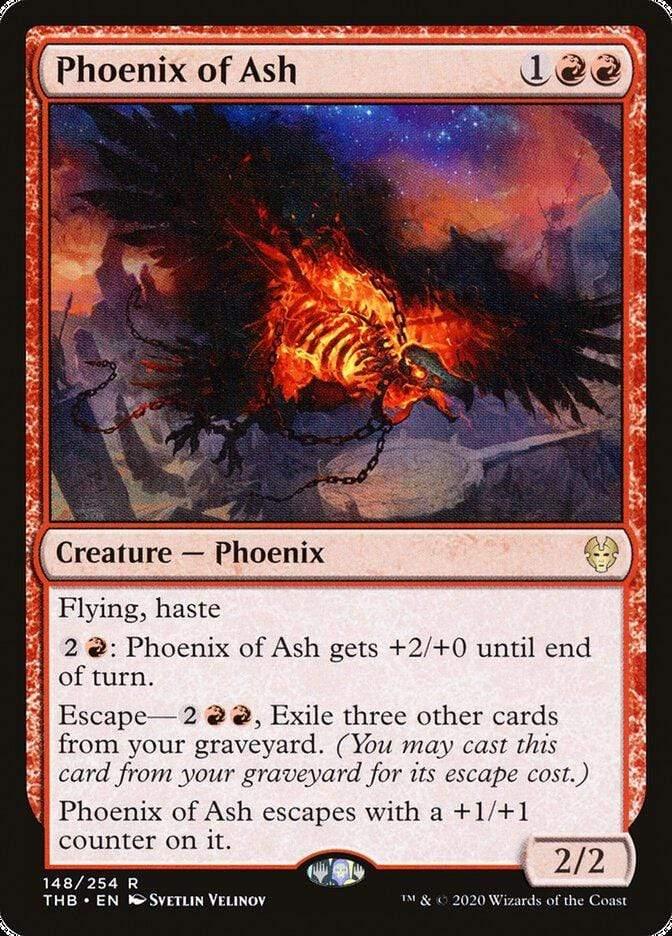Magic: The Gathering MTG Single Phoenix of Ash [Theros Beyond Death]
